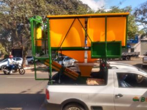 Cabe em uma pickup pequena
