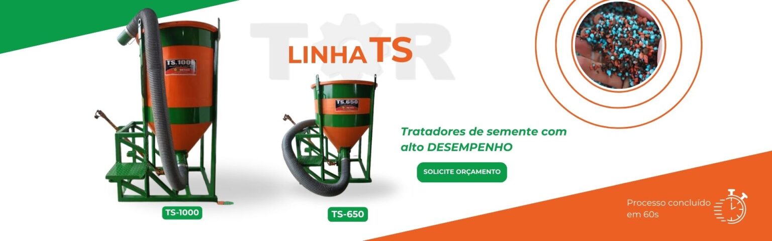 Máquinas para mistura de adubo HOMÔGENEO